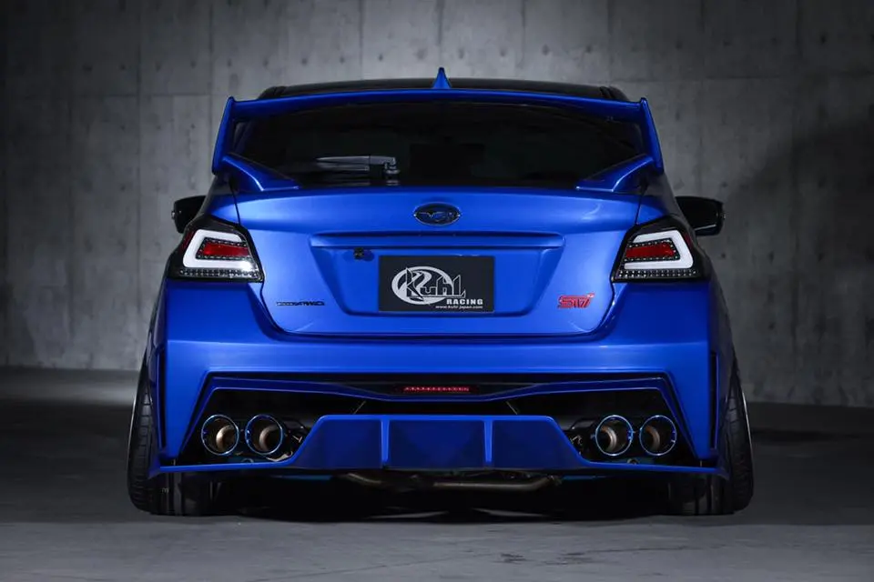 Kuhl Racing Rear Diffuser For 2015-16 Subaru Wrx Sti [Vab] (Kouki) 1