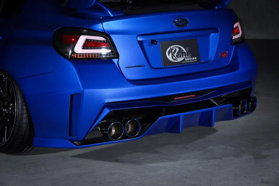 Kuhl Racing Rear Bumper Cover For Vab Subaru Wrx Sti (Kouki) 1