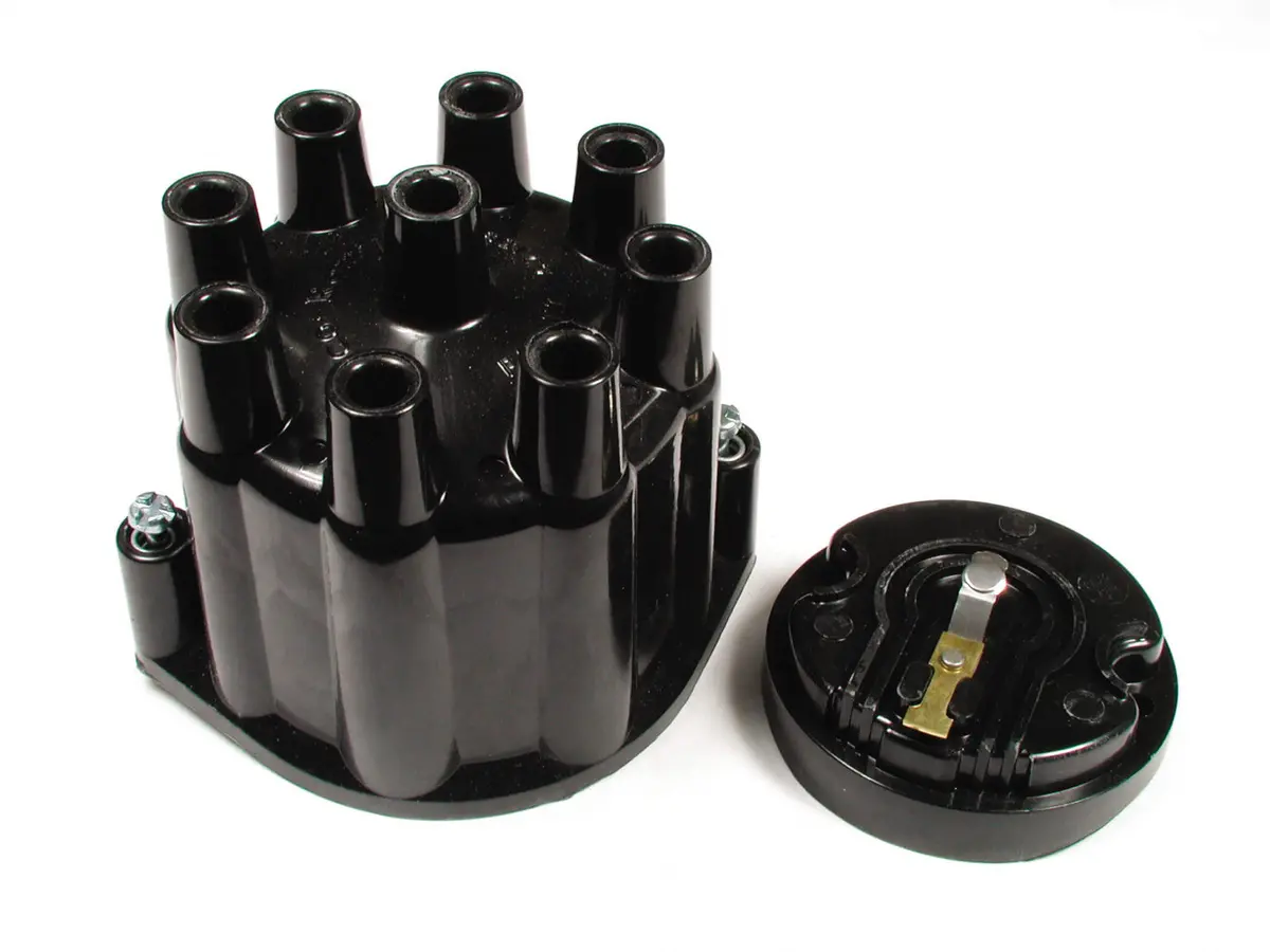 Accel Distributor Cap & Rotor Kit  - Socket Style - Black 1