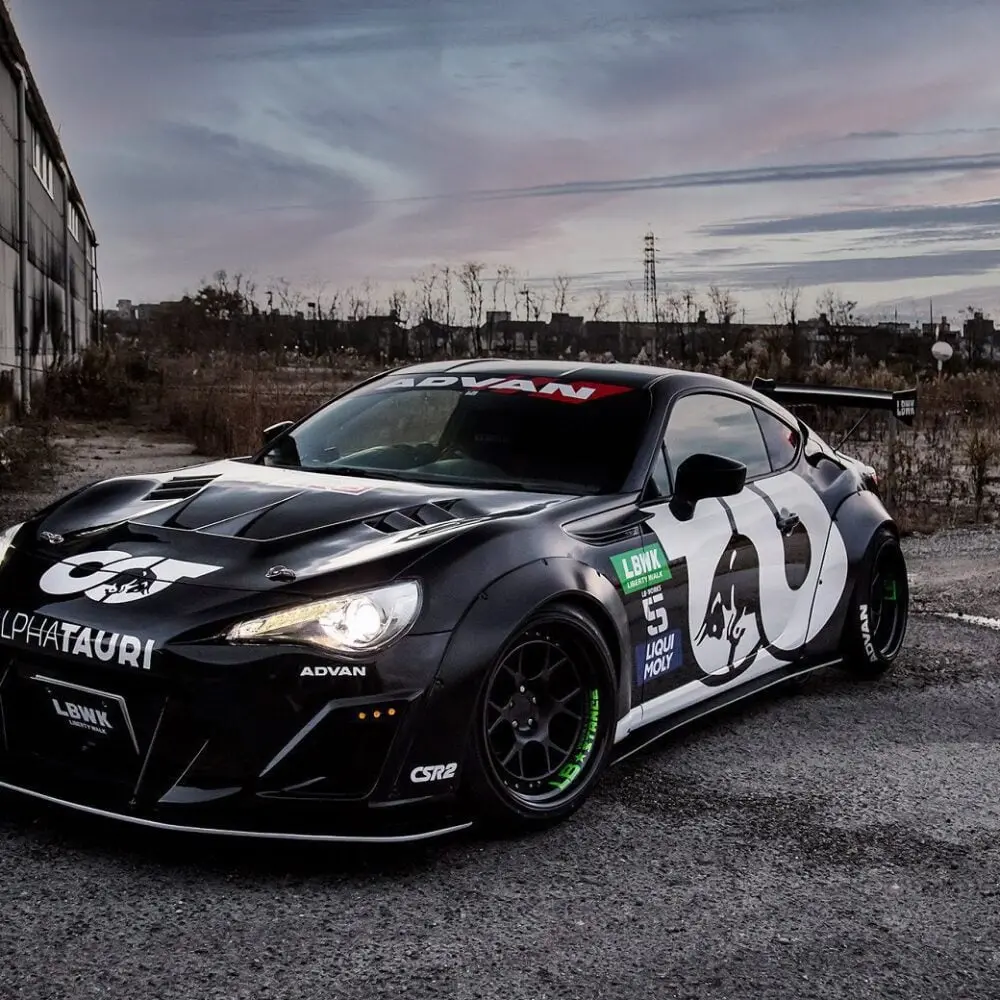 Liberty Walk Lb★Nation Widebody Kit For Zc6 Subaru Brz / Zn6 Toyota 86 4
