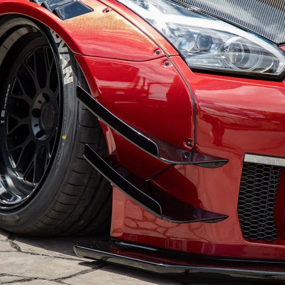 Liberty Walk Lb-Works Type-Ii Front Canards For R35 Nissan Gt-R 1