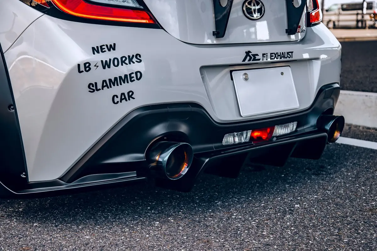 Lb★Nation Subaru Brz (Zd8) Rear Diffuser 1