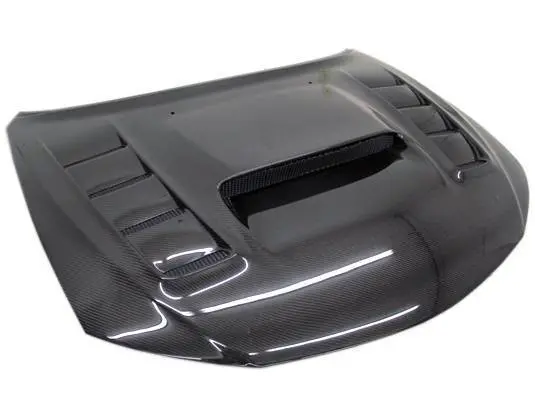 Vis Racing Carbon Fiber Hood Vrs Style For 2008-2014 Subaru Wrx/Sti 1