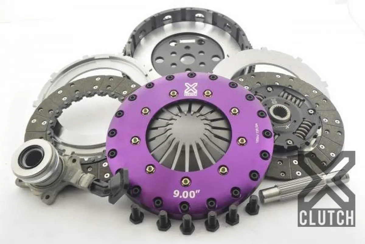 Xclutch Ford Focus St & Rs 2013-2018 Twin Disc 9" Clutch Kit - Organic Sprung 1