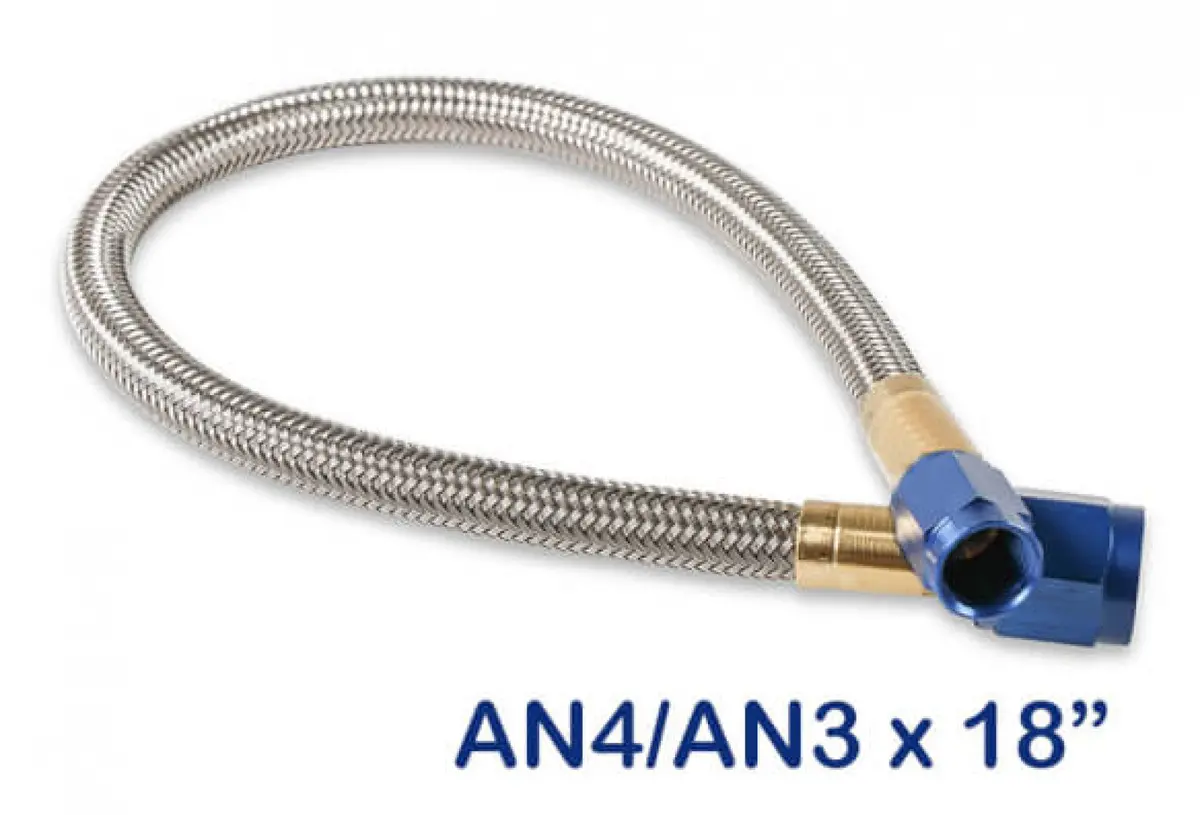 Nos Stainless Steel Braided Hose 1