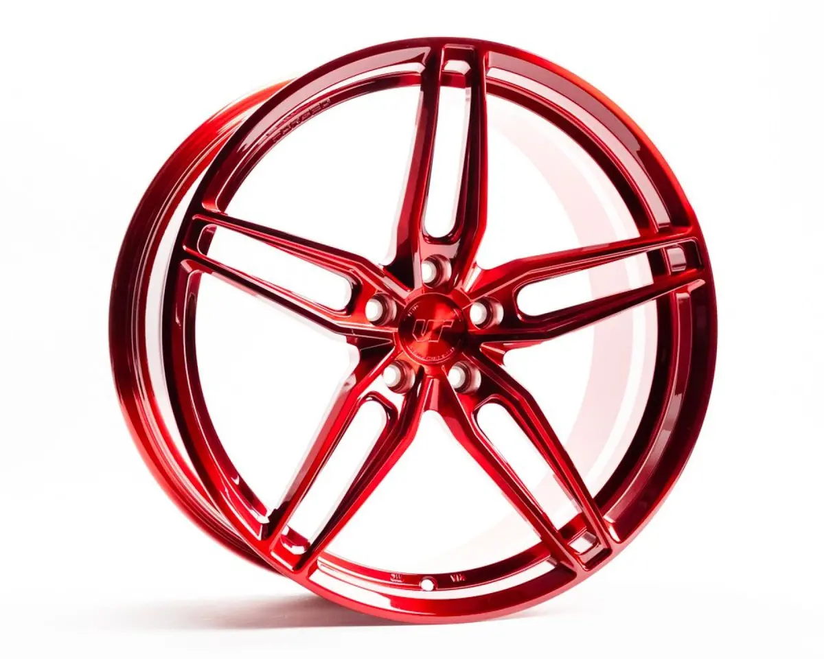 Vr Forged D10 Wheel Brushed Red 20X9.5 37Mm 5X112 1
