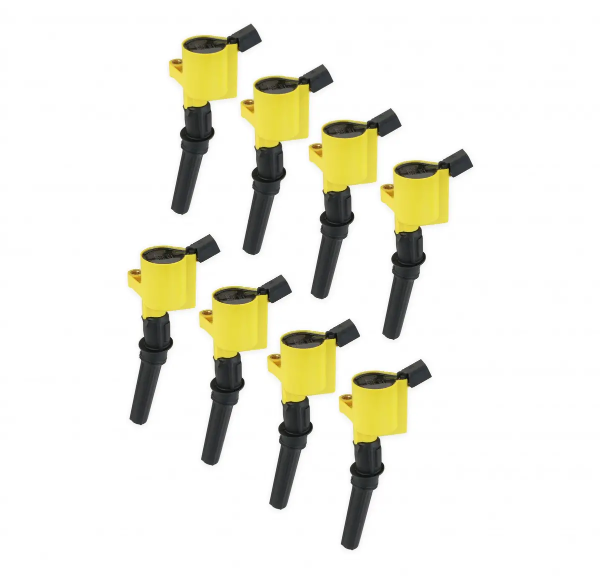 Accel Ignition Coil - Supercoil - 1998-2008 Ford 4.6L/5.4L/6.8L 2-Valve Modular Engines - Yellow - 8-Pack 1