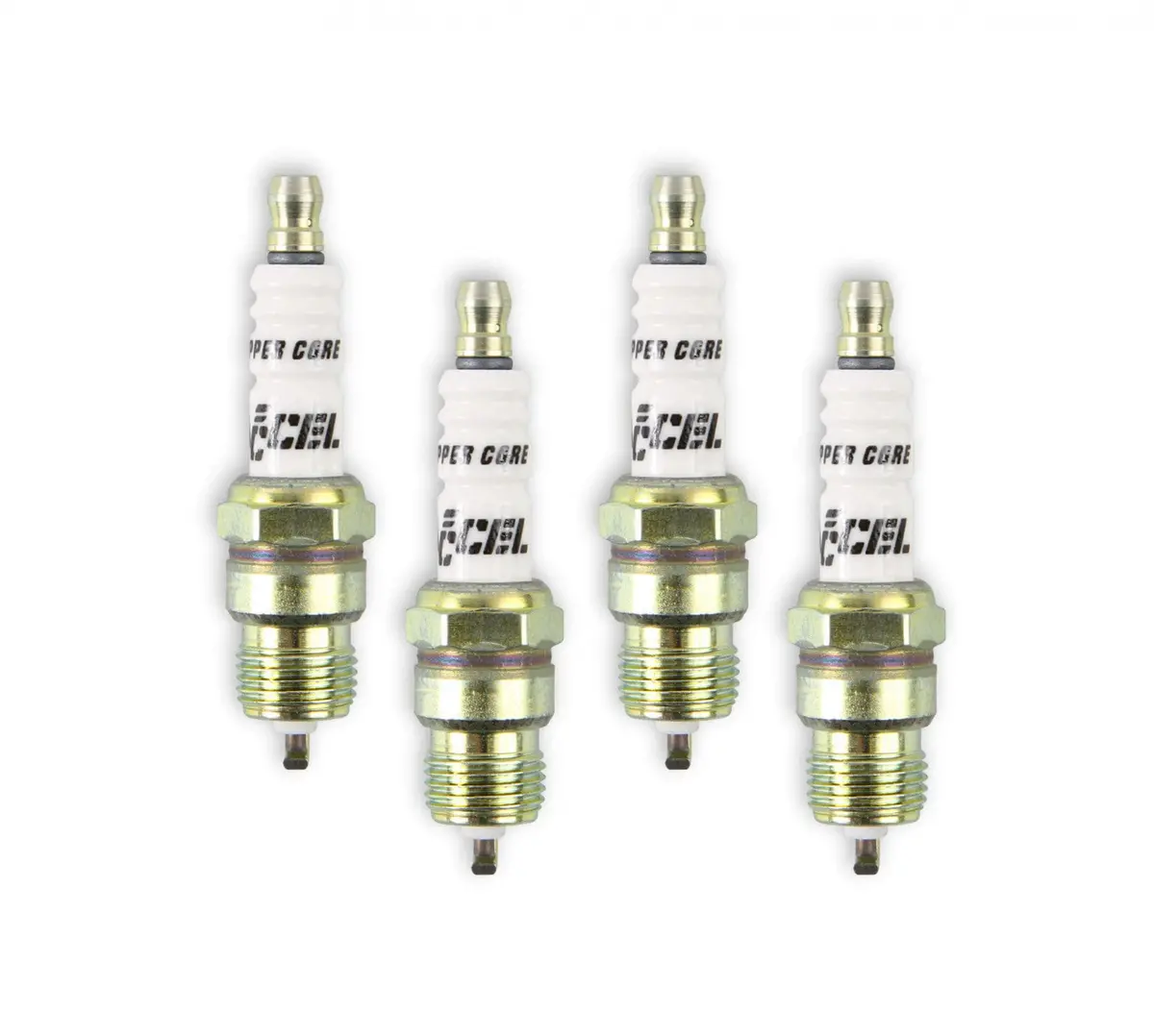 Accel Hp Copper Spark Plug - Shorty Acc-10576S-4 1