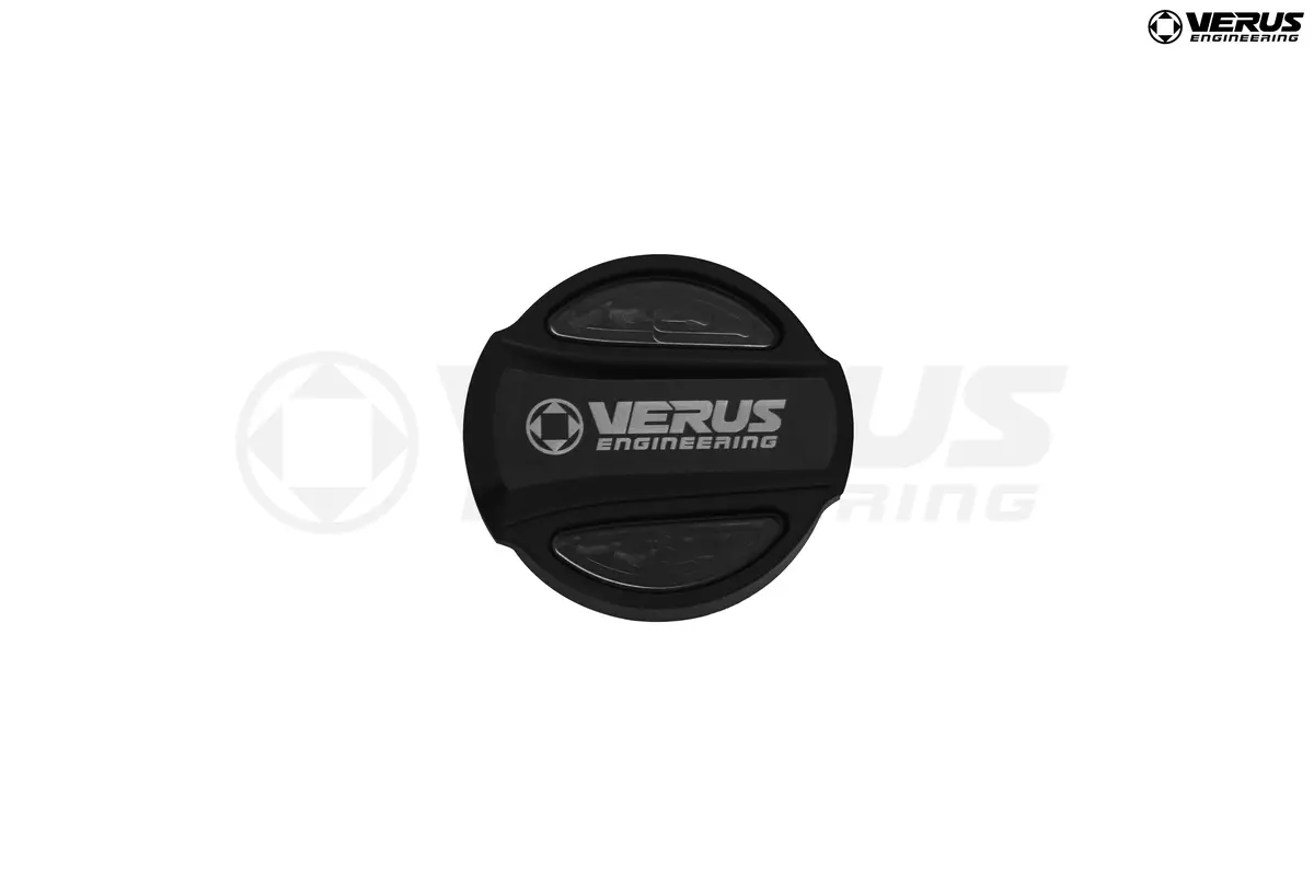 Oil Cap, Anodized Black - A90 Supra 1