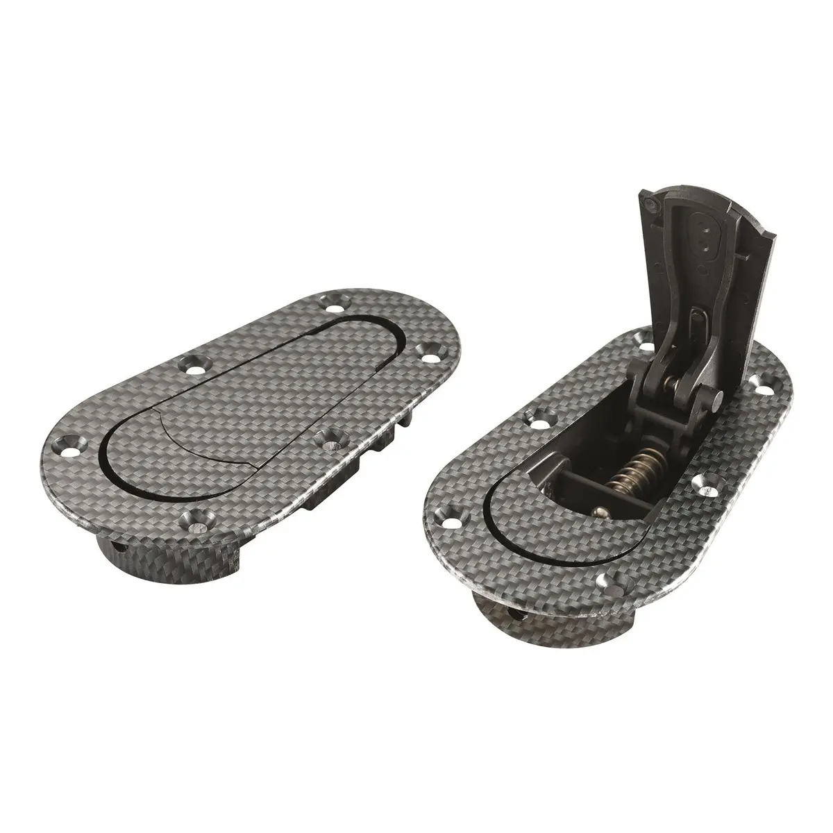 Aerocatch 120-3000 Carbon Look Non-Locking Hood Pins 1