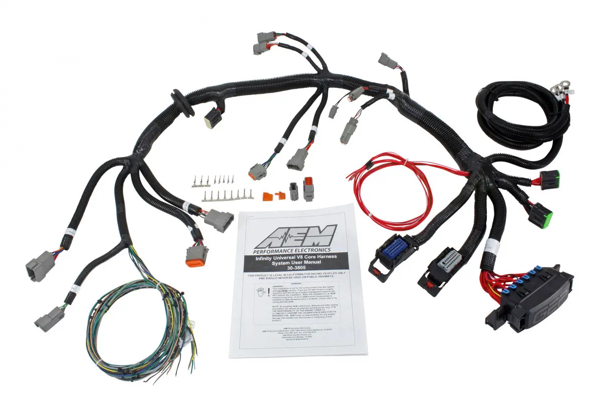 Aem Infinity Series 7 Universal Core Wiring Harness 1