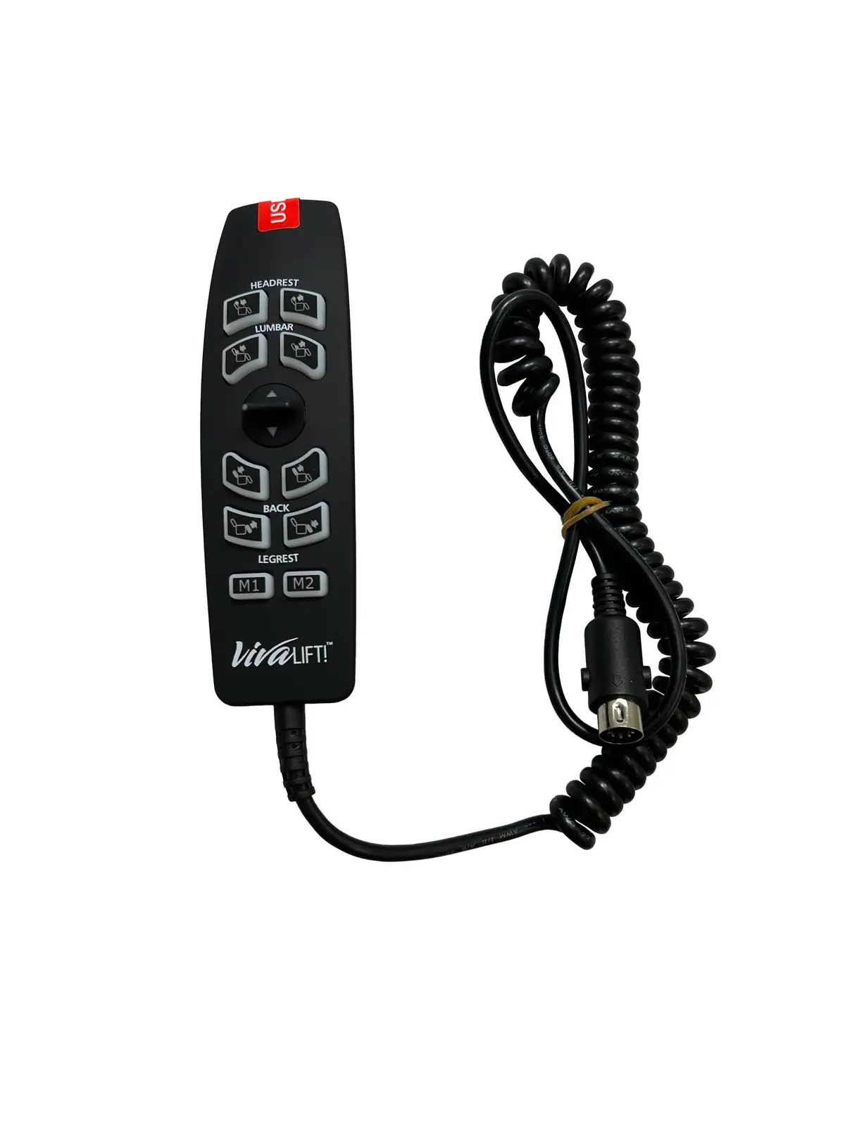 12-Button 5-Pin Hand Control For Pride Vivalift (Later) Version 2 Lift Chairs (Ctl2104324) 1