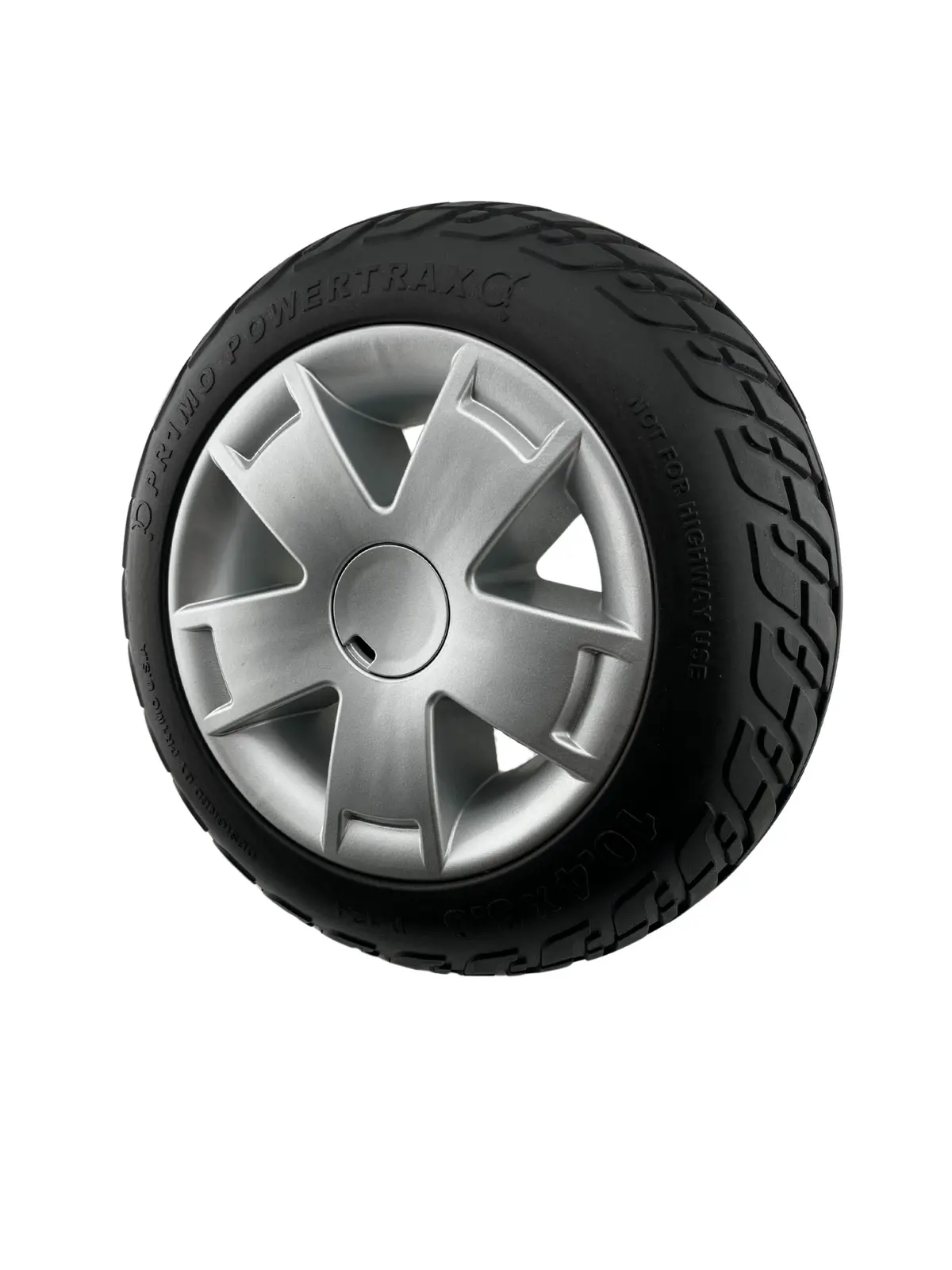 10.4X3.6 Foam Filled Front Wheel Assembly With Black Tire For The 4-Wheel Pride Celebrity X (Sc4401) & Mega Motion Endeavor X (Mm4401dx) (Whlasmb1883) 1