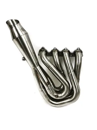 Plm Power Driven H-Series Hood Exit Race Header 4-1 Megaphone H22 F20b H22a 1
