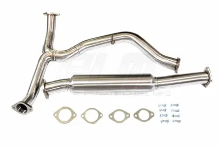 Plm Power Driven 3" Resonated Mid Pipe Subaru Wrx Sti 2015 - 2021 1