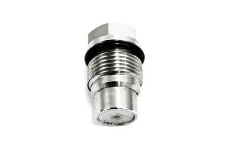 Precision Works Chevy Fuel Valve & Viton O-Ring Rail Relief Plug 1