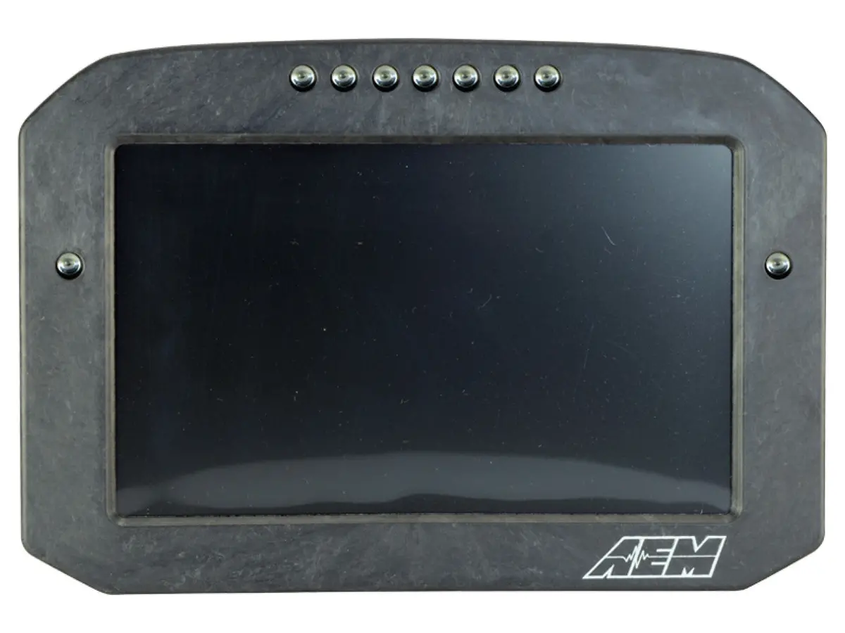Aem Cd-7 Carbon Flat Panel Digital Racing Dash Display - Logging / Non-Gps 2
