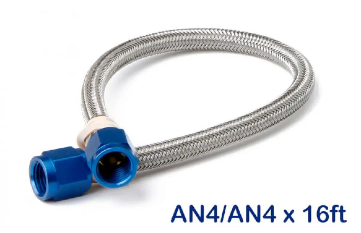 Nos Stainless Steel Braided Hose 1