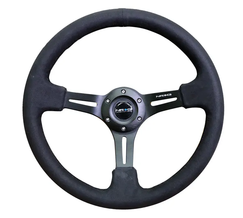350Mm 3" Deep Dish With Slits Alcantara 1