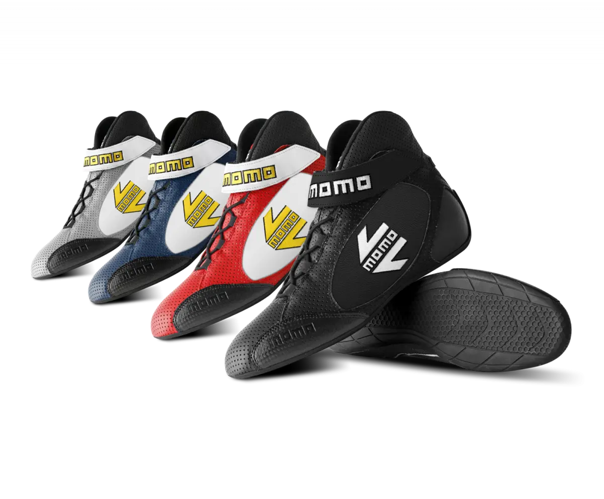 Momo Gt Pro Racing Shoe Grey/White Size 46 2