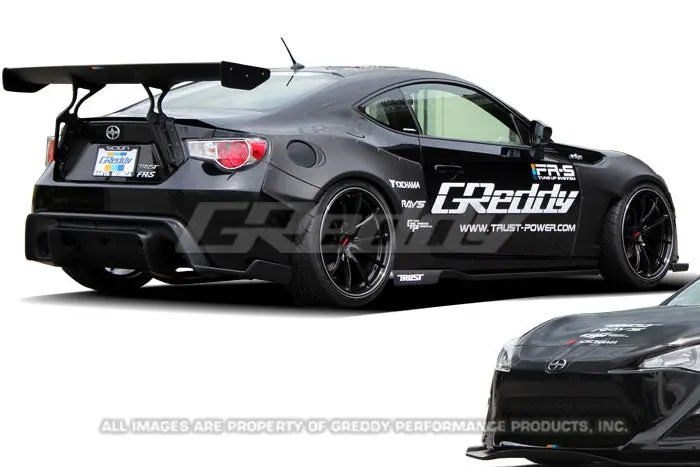 Tra-Kyoto Greddy X Rocket Bunny 86 Aero, Ver.1 - Rear Over-Fenders (Only) For Fr-S 2013- 2