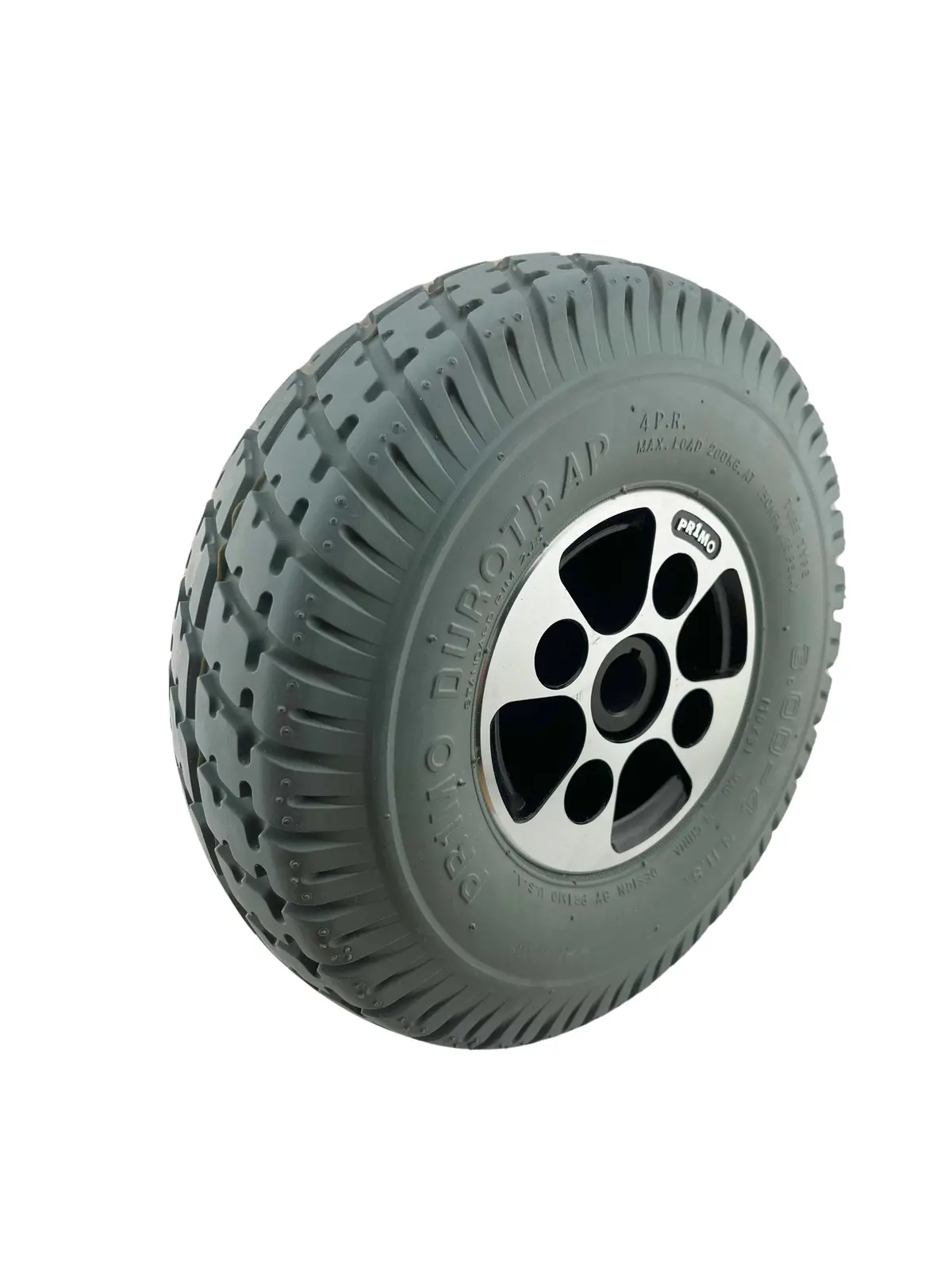 3.00-4 (10"X3", 260X85) Foam-Filled Drive Wheel Assembly For The Shoprider Streamer Sport (888Wa) (8309-00309-01) 1