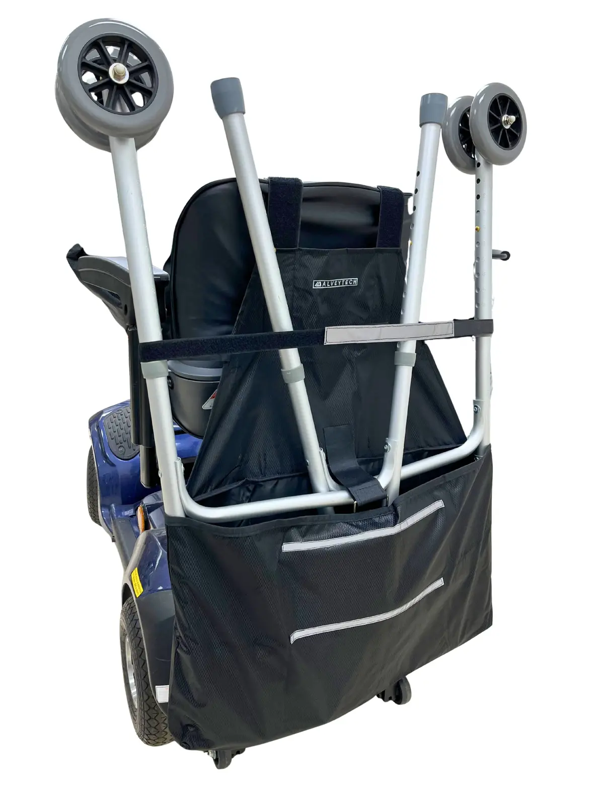 Deluxe Universal Walker Holder For Mobility Scooters 1