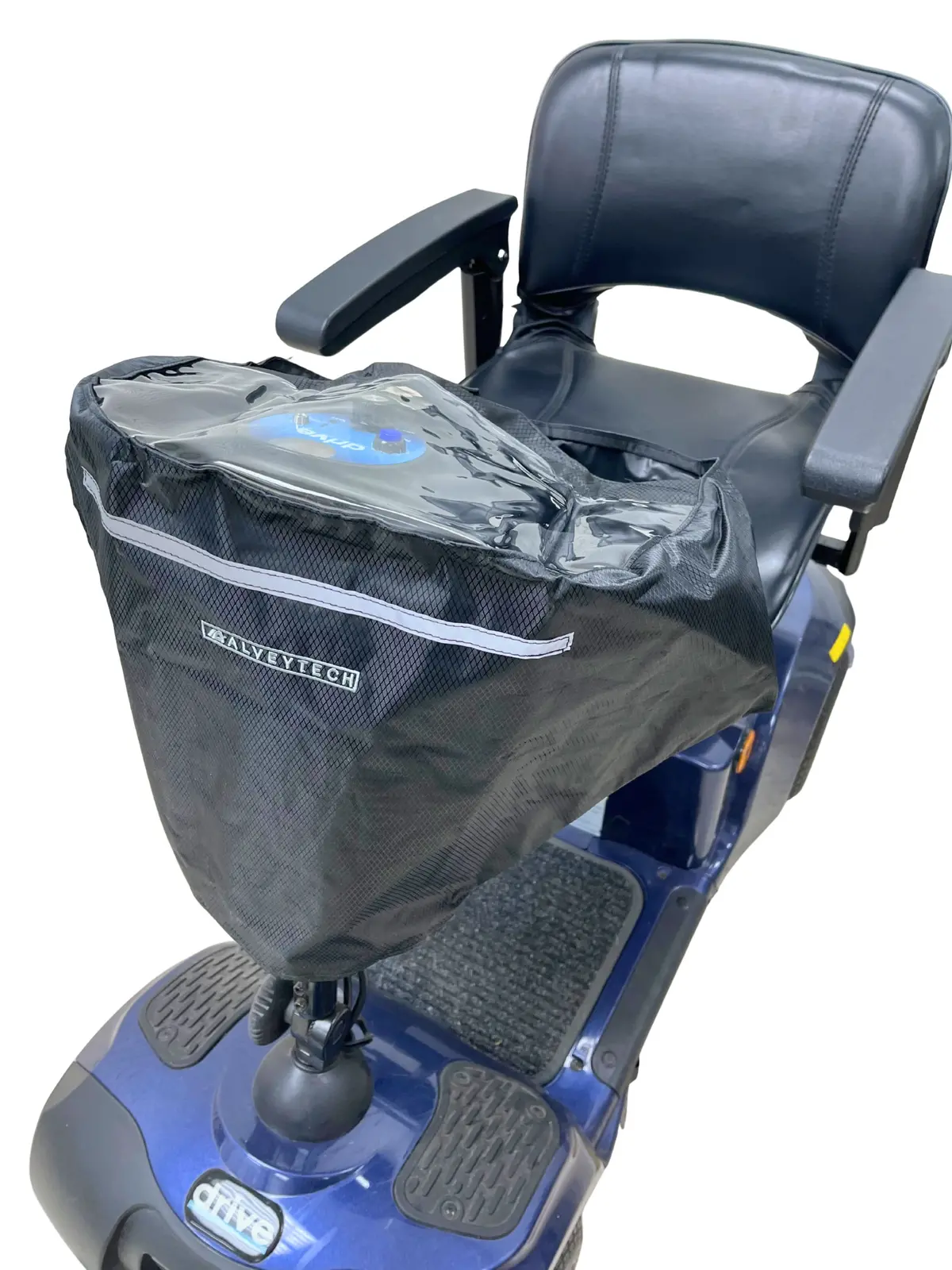Deluxe Clear Tiller Cover For Mobility Scooters 1