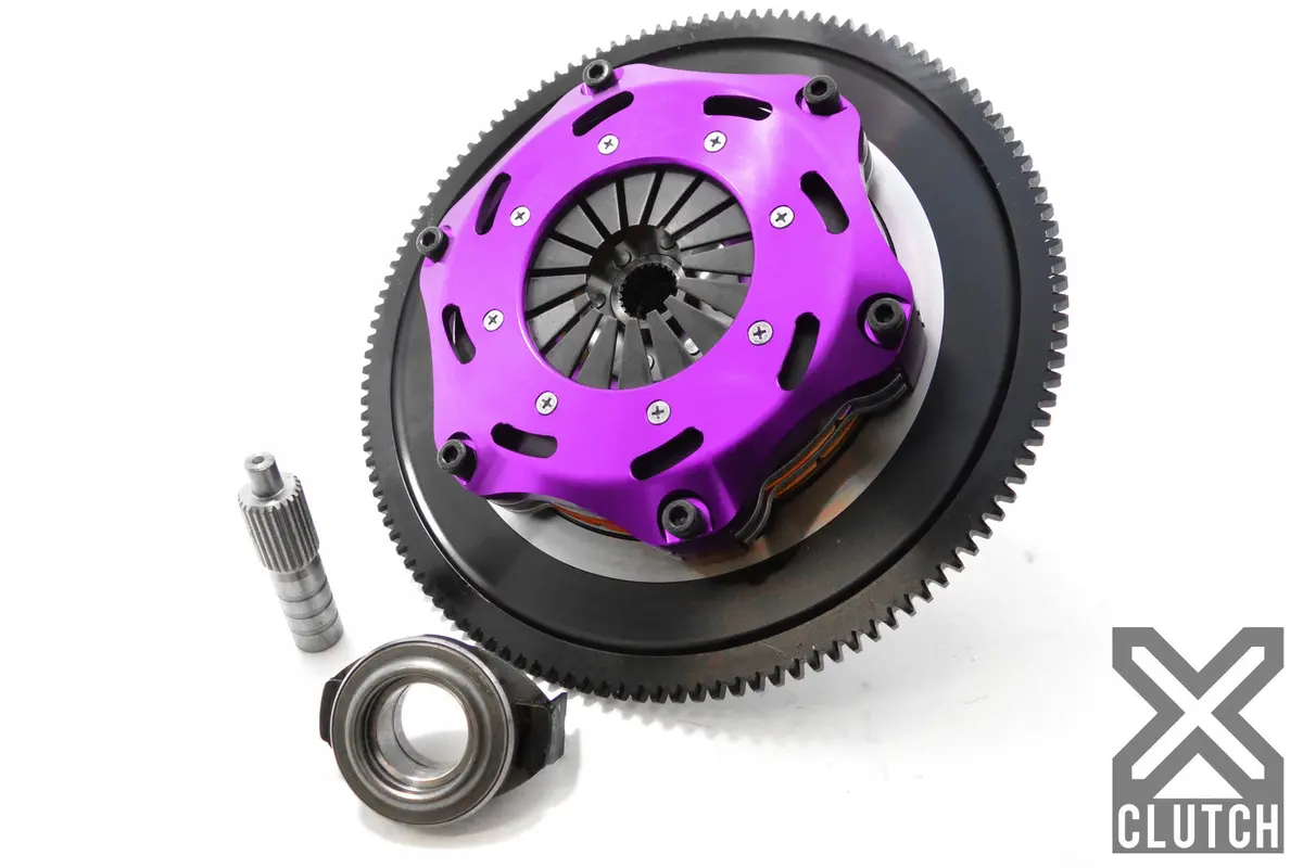 Xclutch 7.25" Twin Solid Ceramic Clutch Kit For Subaru 2006-2016 1