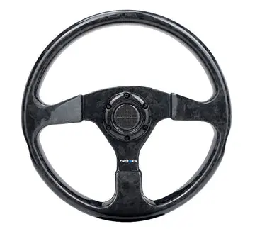 Carbon Fiber Steering Wheel 350Mm 2