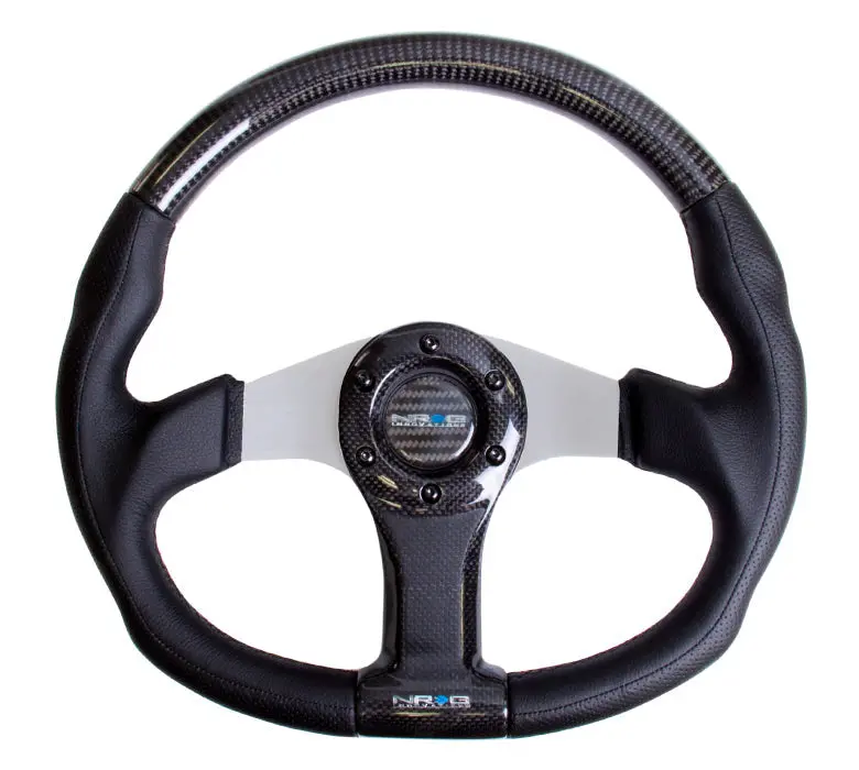 Carbon Fiber Steering Wheel Oval Shape 1