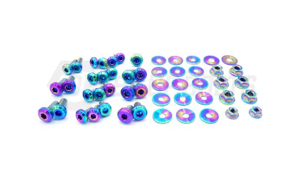Titanium Hardware Engine Bay Kit - Subaru Wrx/Sti (2002-2003) 1