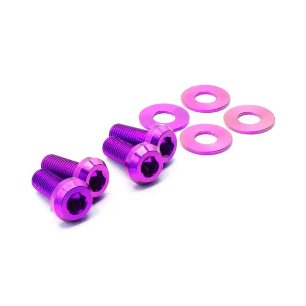 Dress Up Bolts Titanium Hardware Seat Kit - Subaru Wrx (2022+) 1
