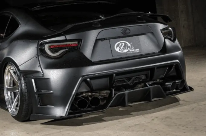 Kuhl Ver2 01R-Gt Rear Diffuser High Grade Frp For 2011-16 Toyota 86/Fr-S [Zn6] 1