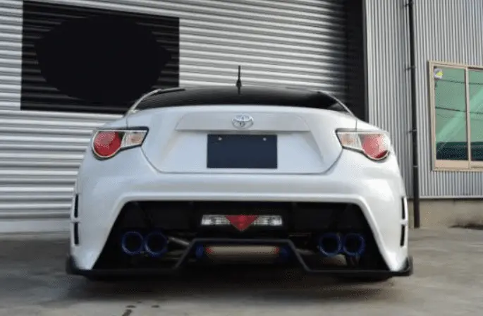 Kuhl 01R-Gt Rear Bumper High Grade Frp For 2011-20 Toyota 86/Fr-S [Zn6] 1