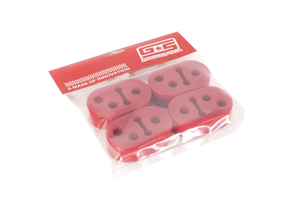 Two Position Exhaust Hanger - 12Mm, Polyurethane, Set Of 4 1