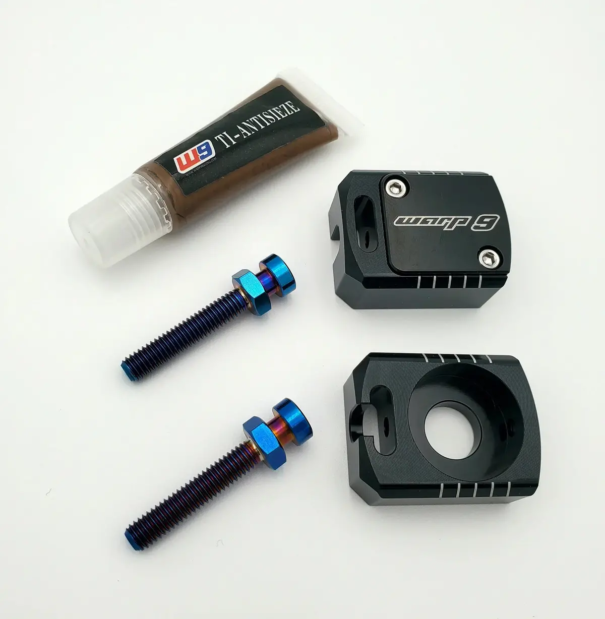 Warp 9 Surron Lockdown Axle Blocks 1