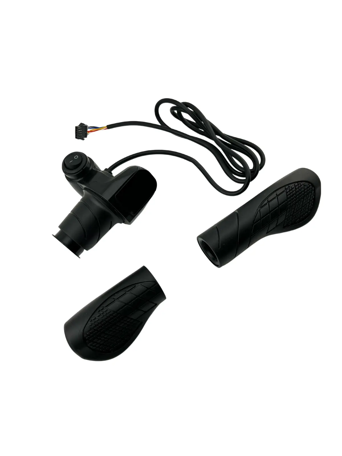 36 Volt Twist Grip Throttle With Battery Indicator & On/Off Switch For The Swagtron Eb6 Bandit Fat Tire Electric Bike (Original) 1