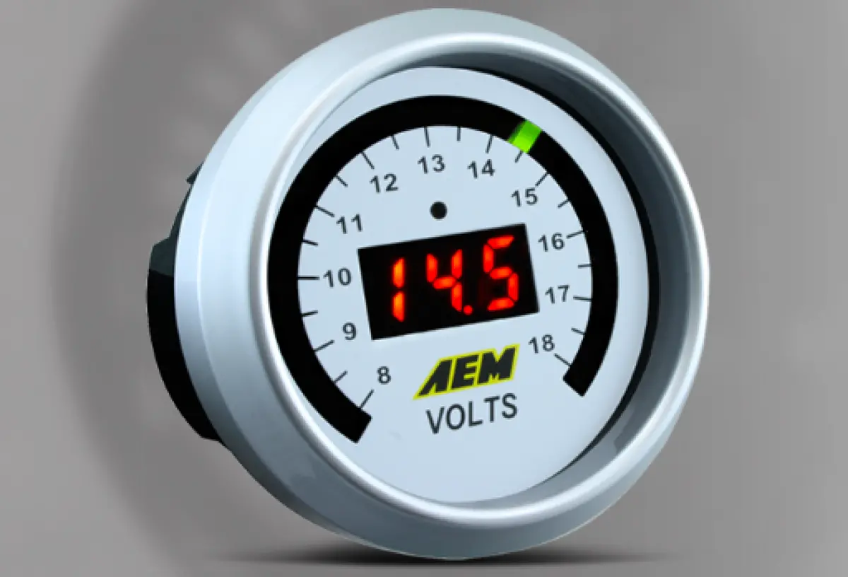 Aem Volt Gauge - 0-18 Volts 1