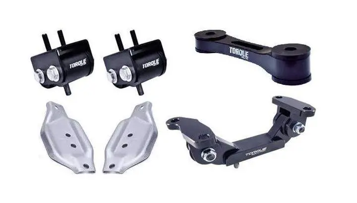 Torque Solution Engine / Trans / Pitch Mount Kit W/ Mount Plates: Subaru Wrx 2002-2014 / Sti 2004+ 1