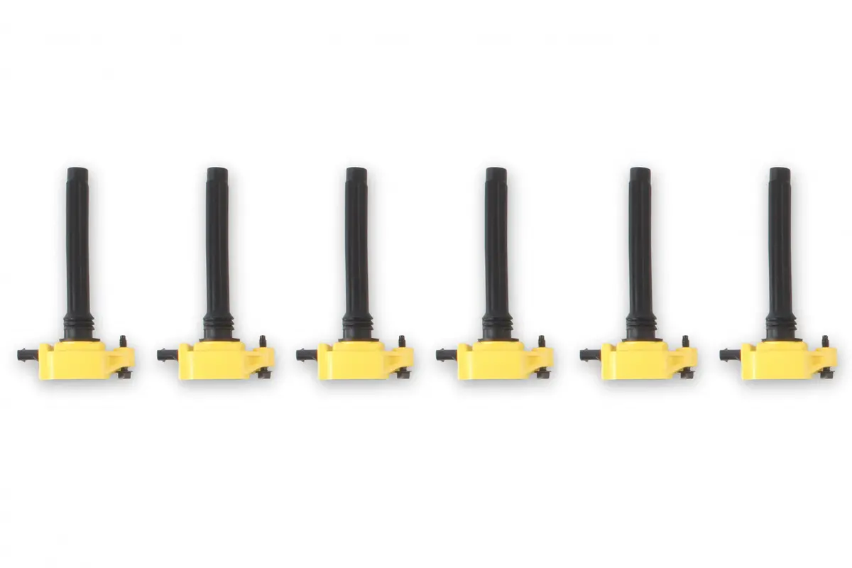 Accel Ignition Coil - Supercoil - 2011-2016 Mopar -3.6L V6 - Yellow - 6-Pack 2