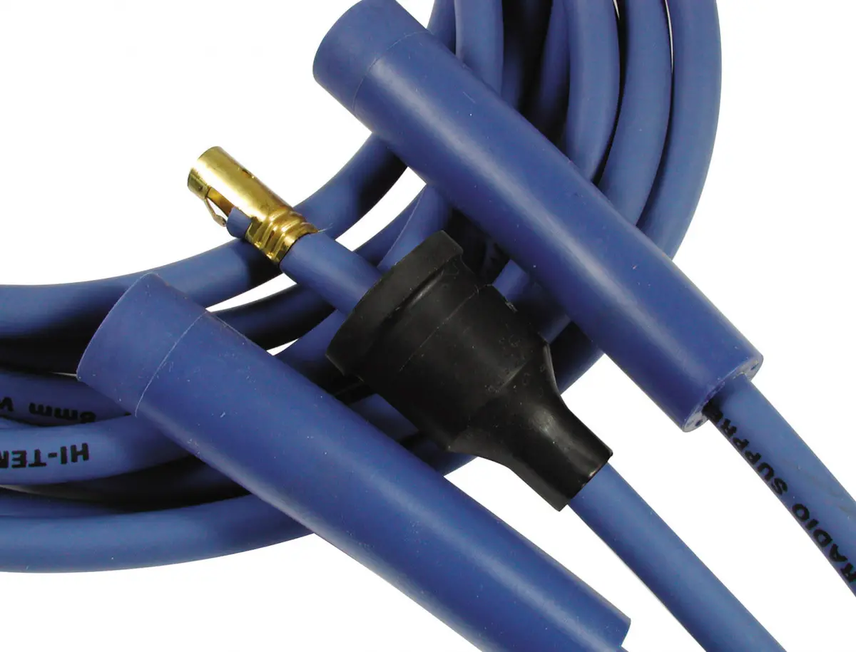 Accel Spark Plug Wire Set - Super Stock Spiral Core 8Mm - Gm / Mopar / Ford / Jeep - Blue 1