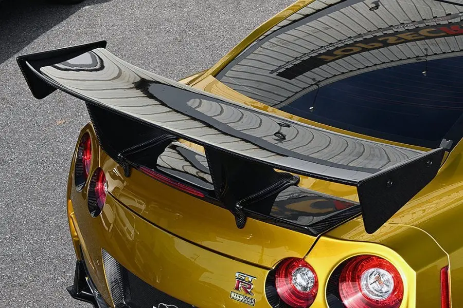 Top Secret Gt Wing St2 (High Mount Ver) For R35 Nissan Gt-R 1