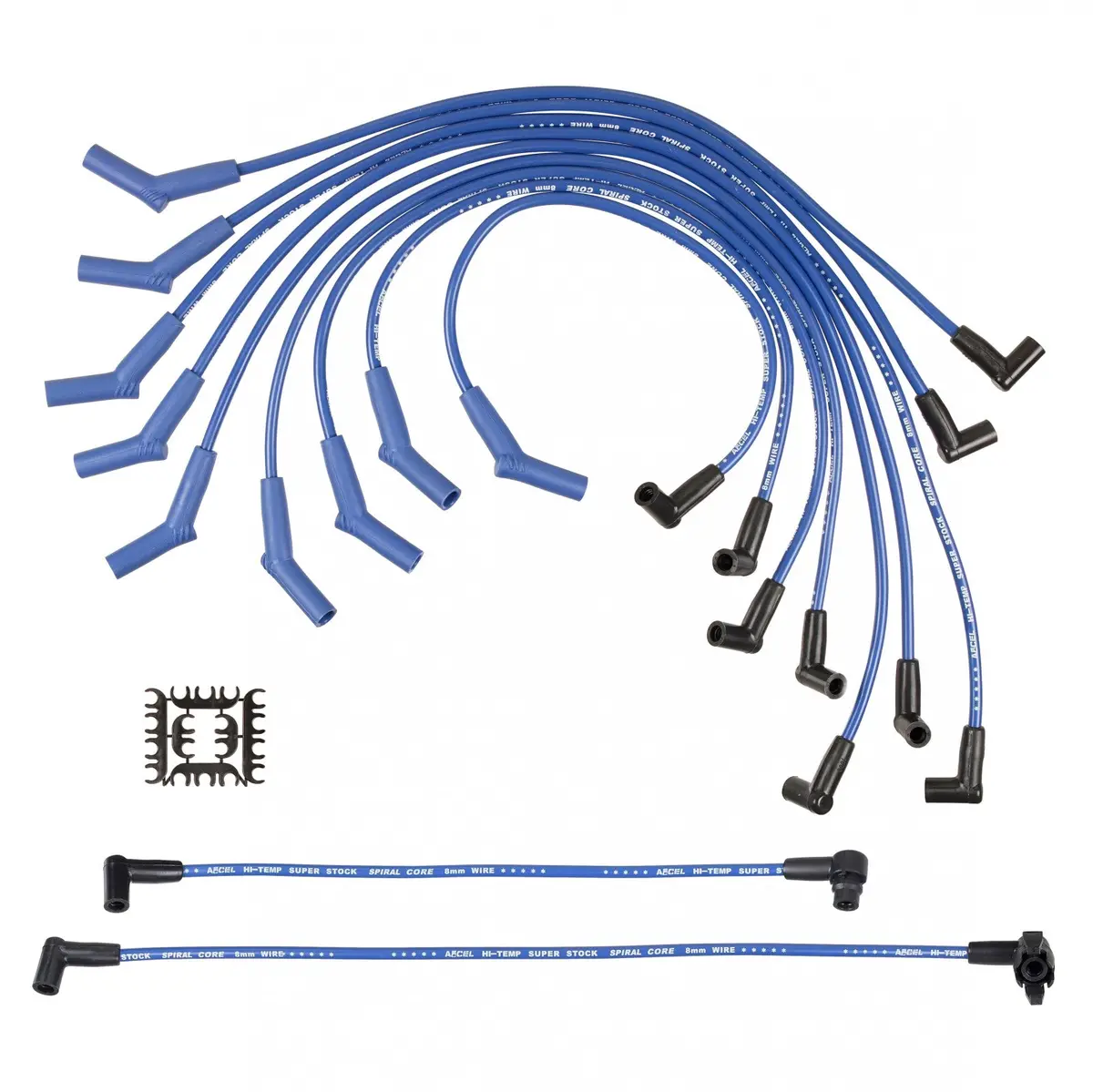 Accel Spark Plug Wires - 8Mm Super Stock Spiral Cust Bu 1