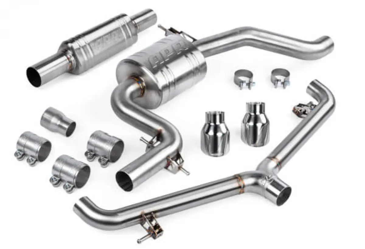 Apr Exhaust - Catback System W/ Front Muffler - Mk6 Gti 1
