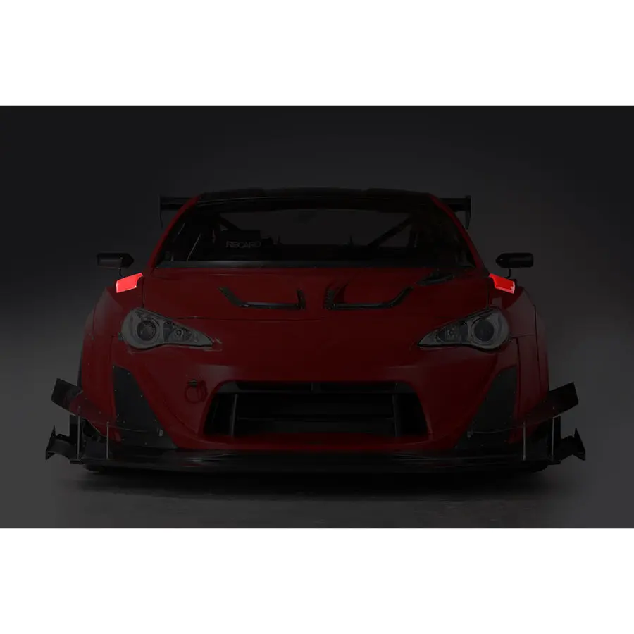 Varis Kamikaze Retrofit Component: Front Fender Louver Duct, Frp - Toyota 86 Zn6 Ft86 17+ 1