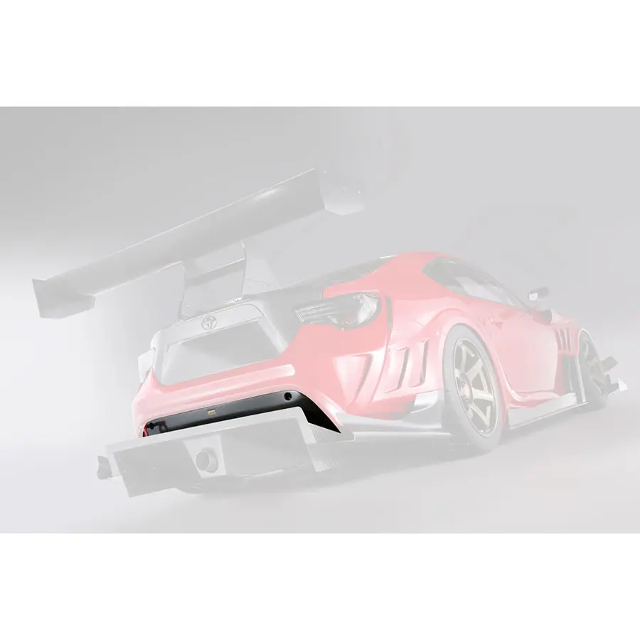 Varis Kamikaze Retrofit Component: Rear Bumper Carbon Insert For Rear Skirt - Toyota 86 Zn6 Ft86 17+ 1