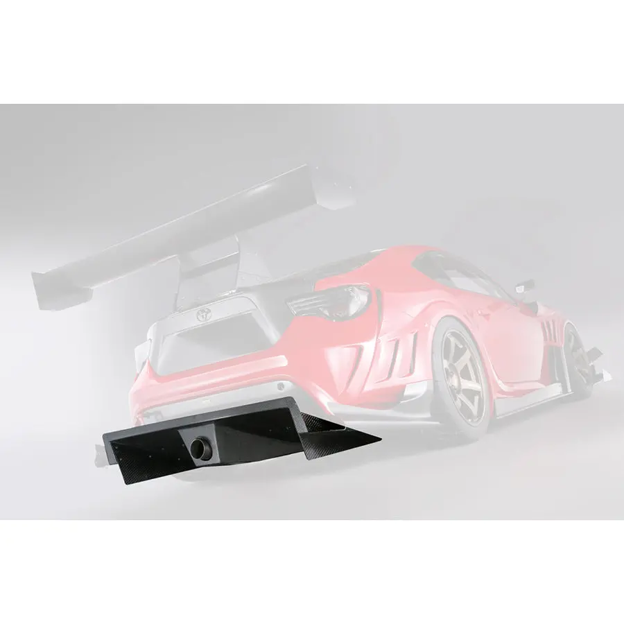 Varis Kamikaze Retrofit Component: Rear Diffuser For Circuit, Vsdc - Toyota 86 Zn6 Ft86 17+ 1