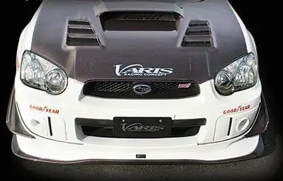 Varis Carbon Front Spoiler For 2005-07 Subaru Wrx [Gdb-C/D/E] 1