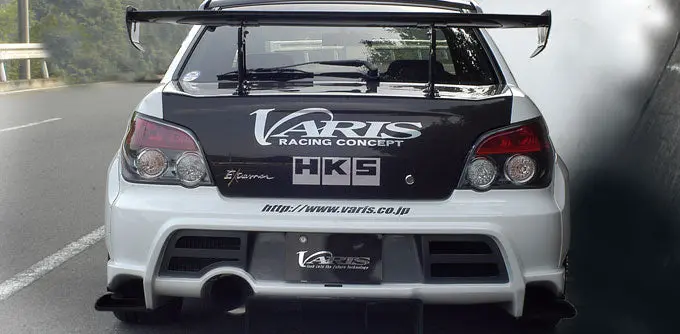 Varis Rear Frp Bumper Subaru Wrx Gdb C-D-E 02-15 1